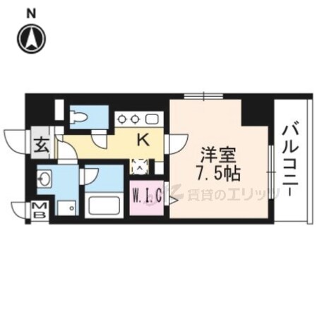 ＡＺＵＲＥ京口の物件間取画像